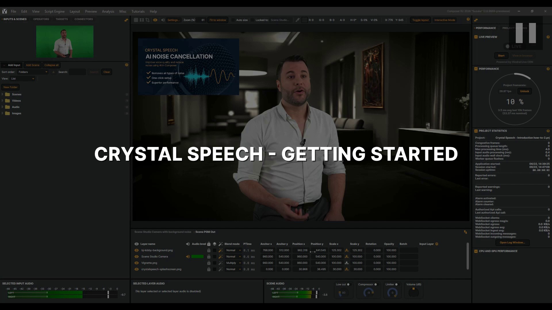 Crystal Speech - Getting Started