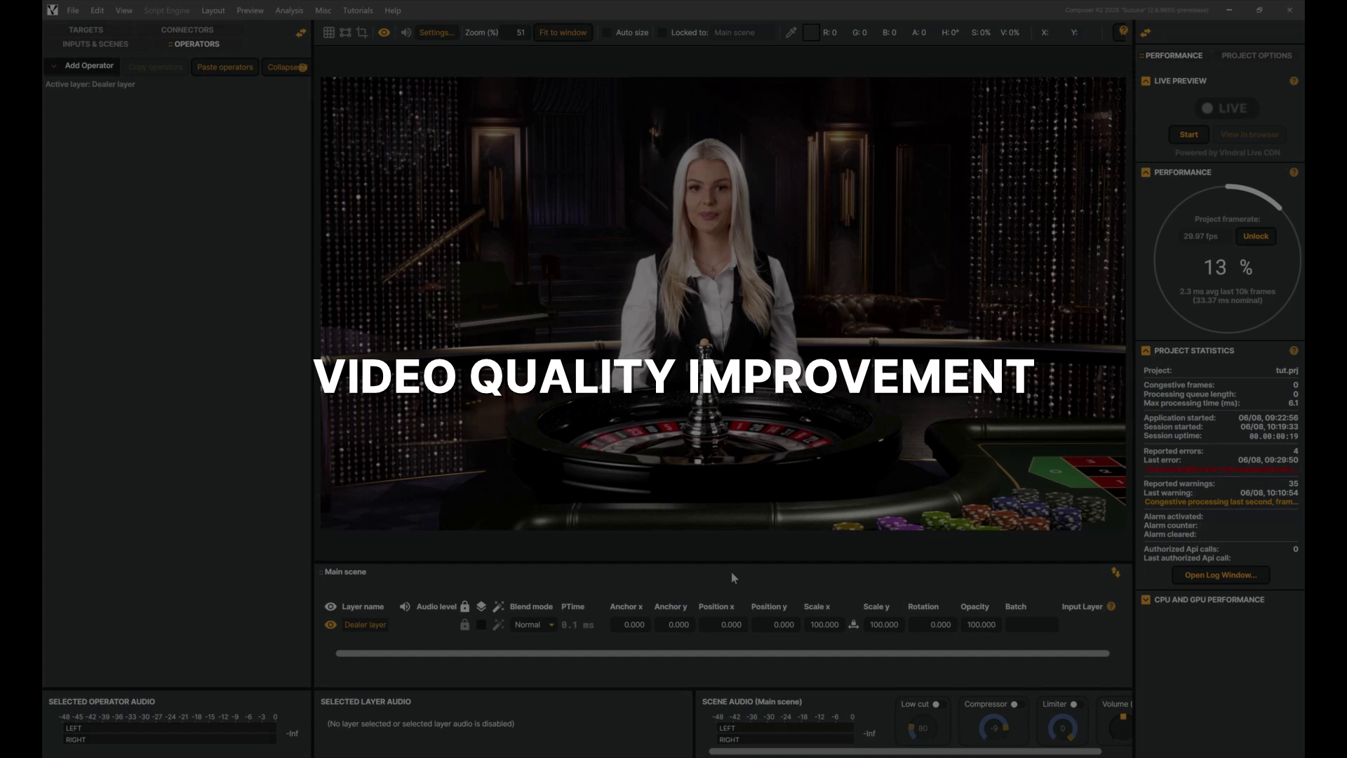Video quality improvement