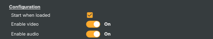 Configuration