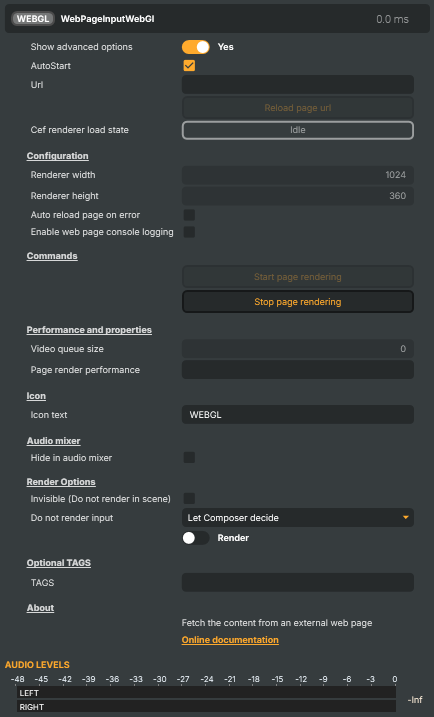Web Page (Chromium, Windows, WebGL)