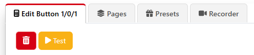Test button in the Companion GUI