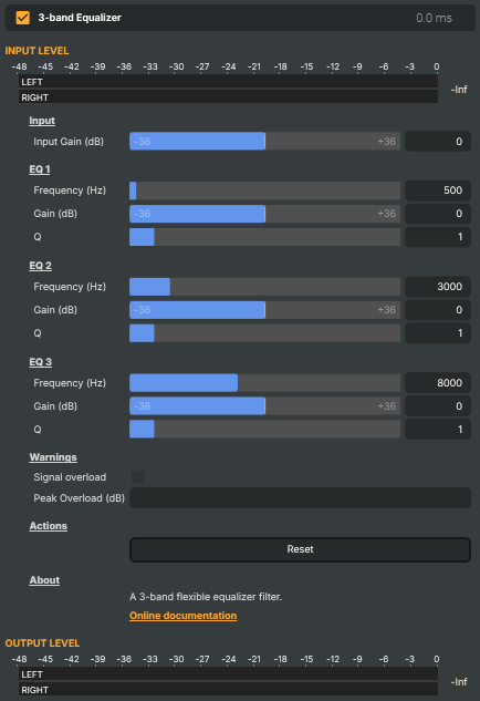 3-band Equalizer