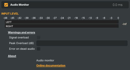 Audio Monitor