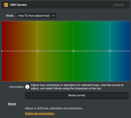 HSV Correct