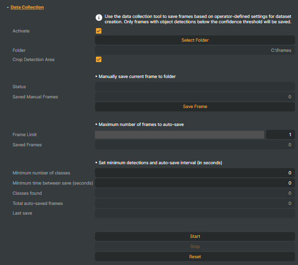 Data Collection feature overview