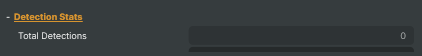 Detection Stats