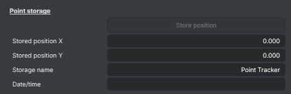 Point storage