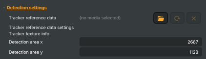 Detection settings