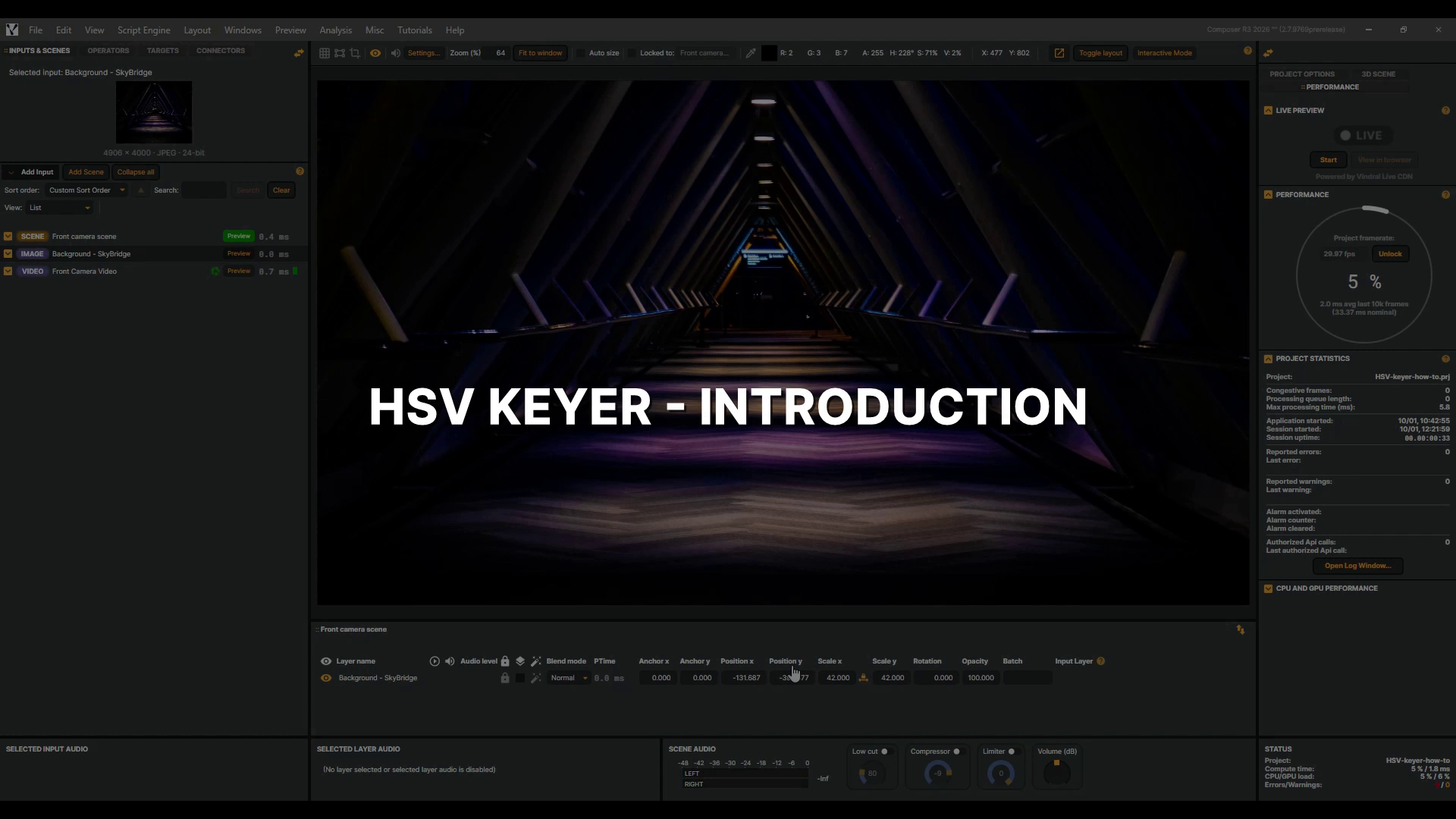 HSV Keyer - Introduction