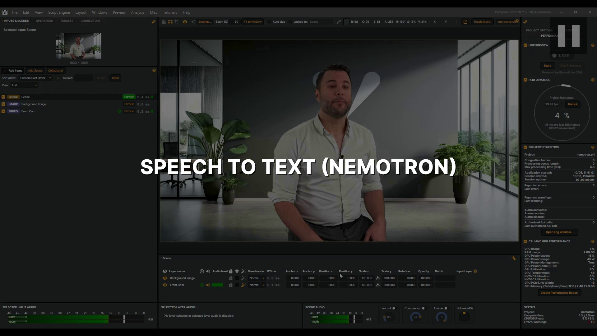 Speech To Text (Nemotron)