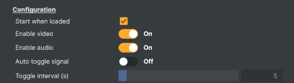 Configuration