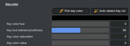 Key color