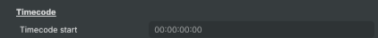 Timecode