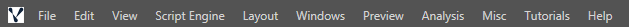 Composer Desktop application menu