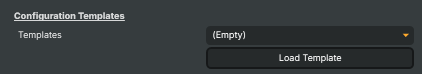 Configuration Templates