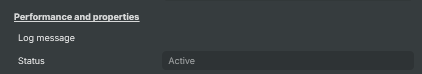 Performance and properties